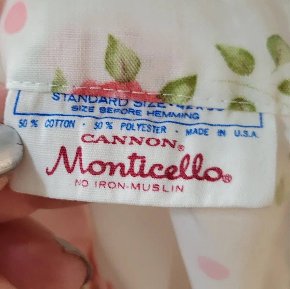 Vintage Cannon Monticello Pillow Cases